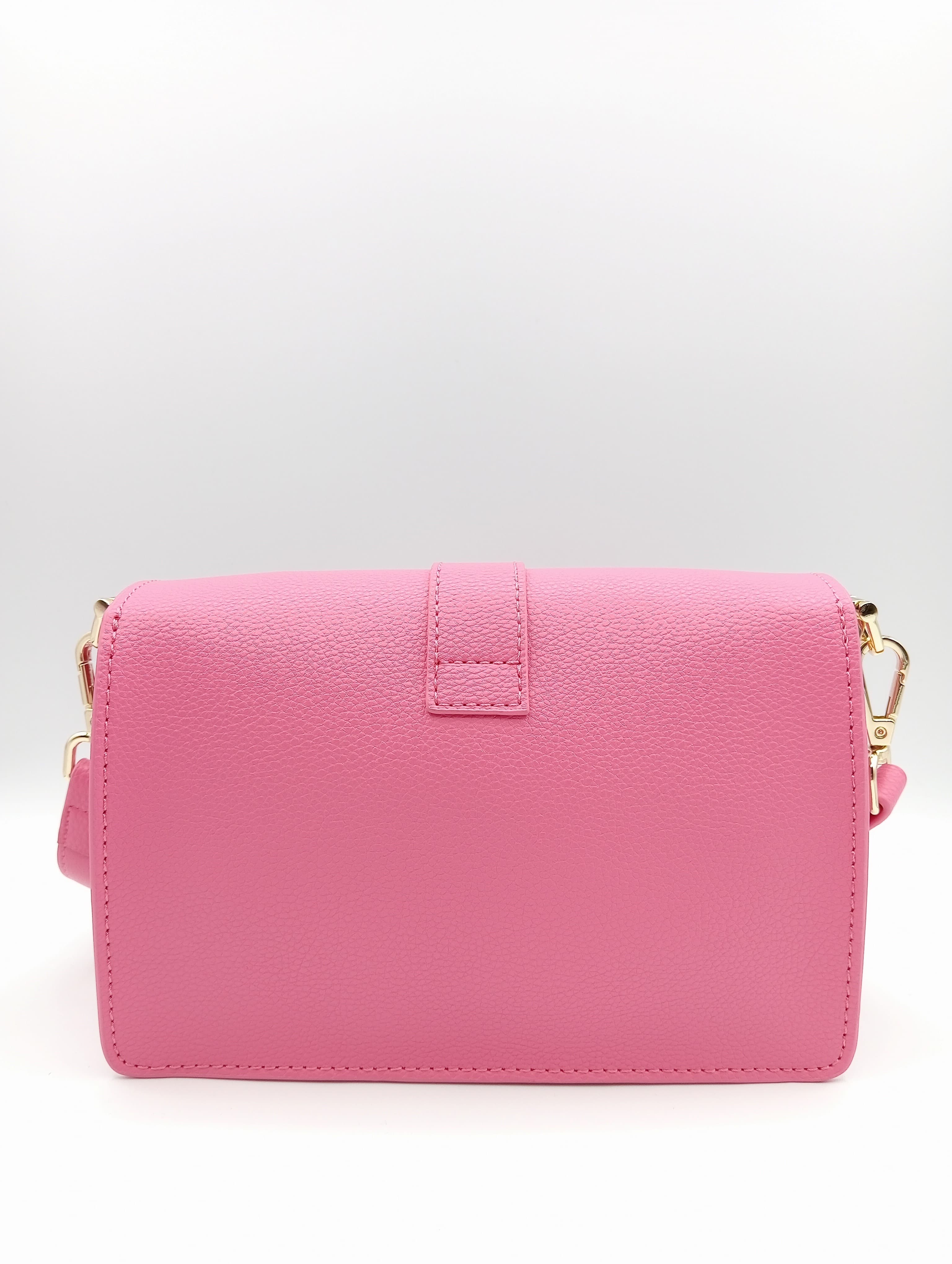 Tosca Blu Plisse Borsa A Spalla Fuchsia - Acquista A Prezzi Outlet!