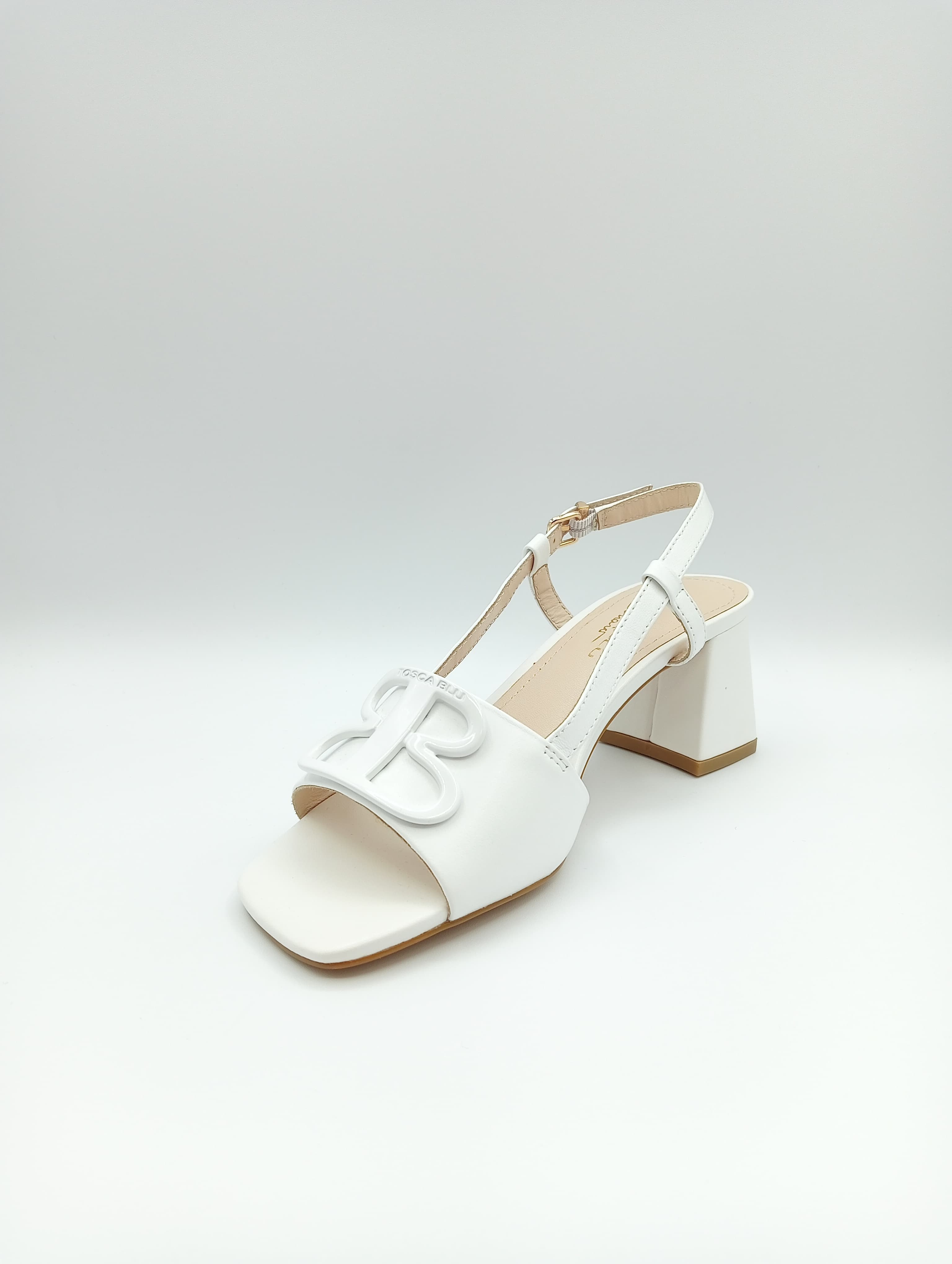 Sandali Donna Tosca blu SS2217S145 Bianco| Vista profilo