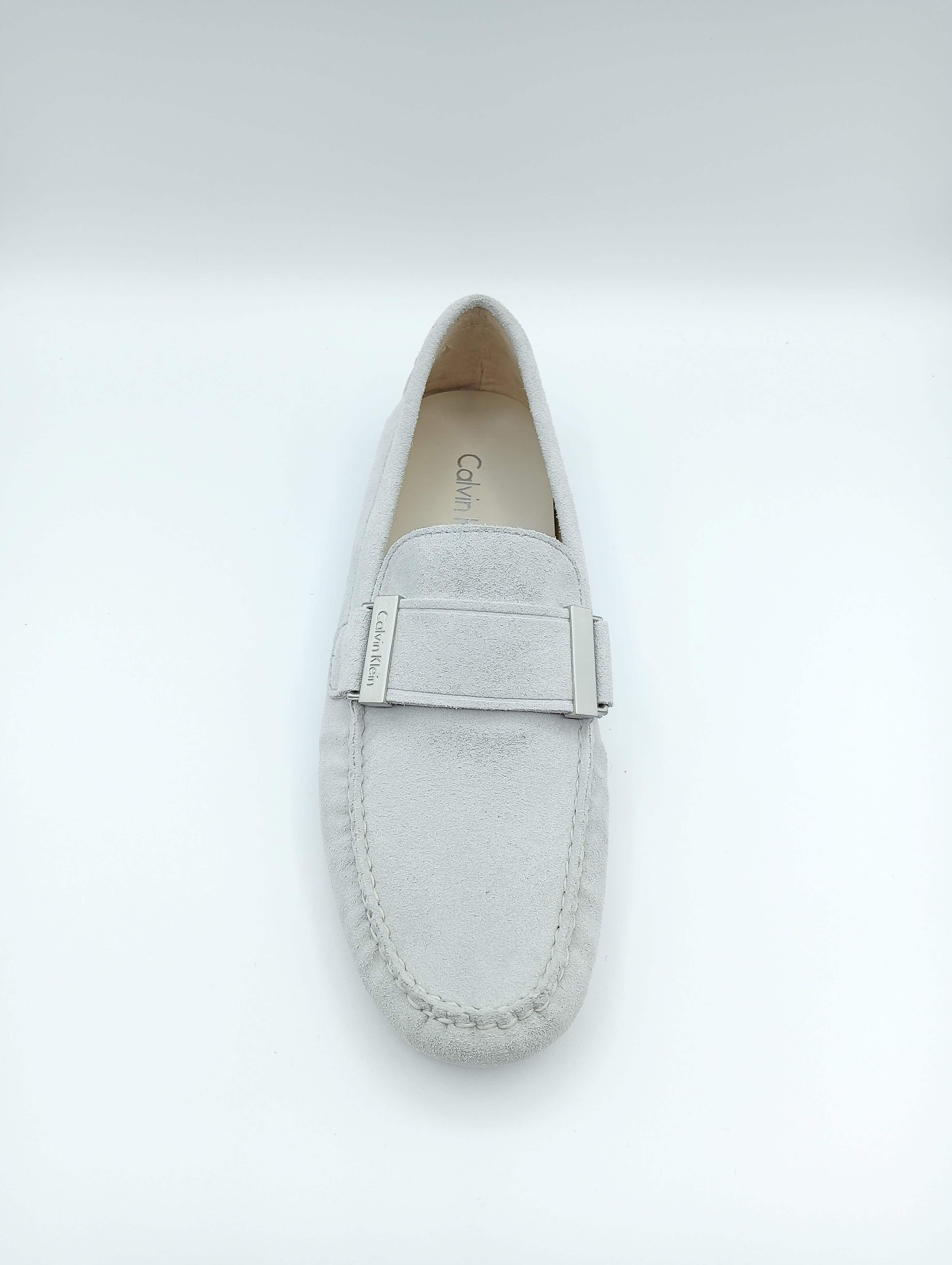 Mocassini Calvin Klein 010908 PEARL GREY| Vista superiore