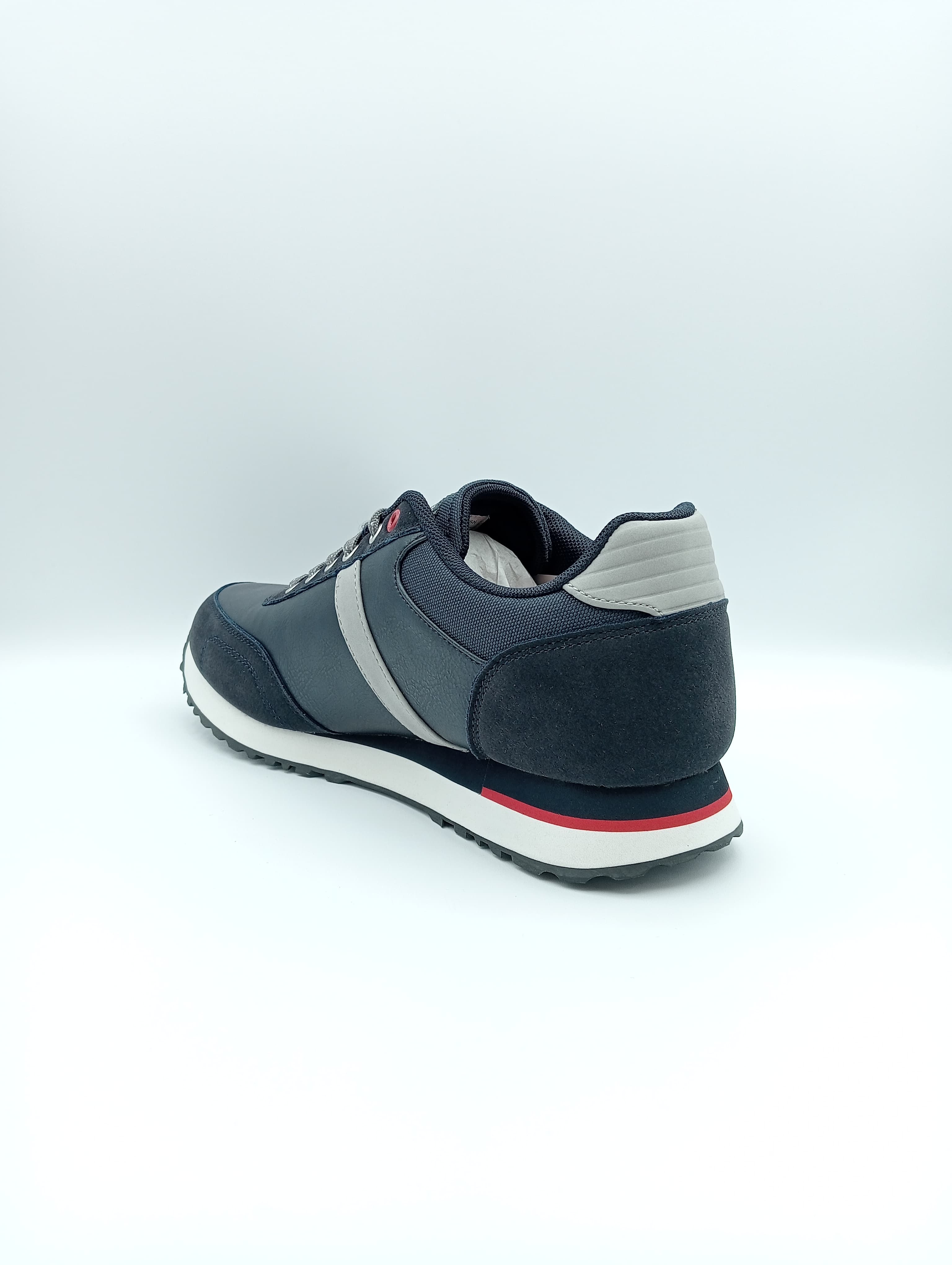 Sneakers uomo U.S. Polo Assn XIRIO001C-BLK-GRY01 | Vista interno