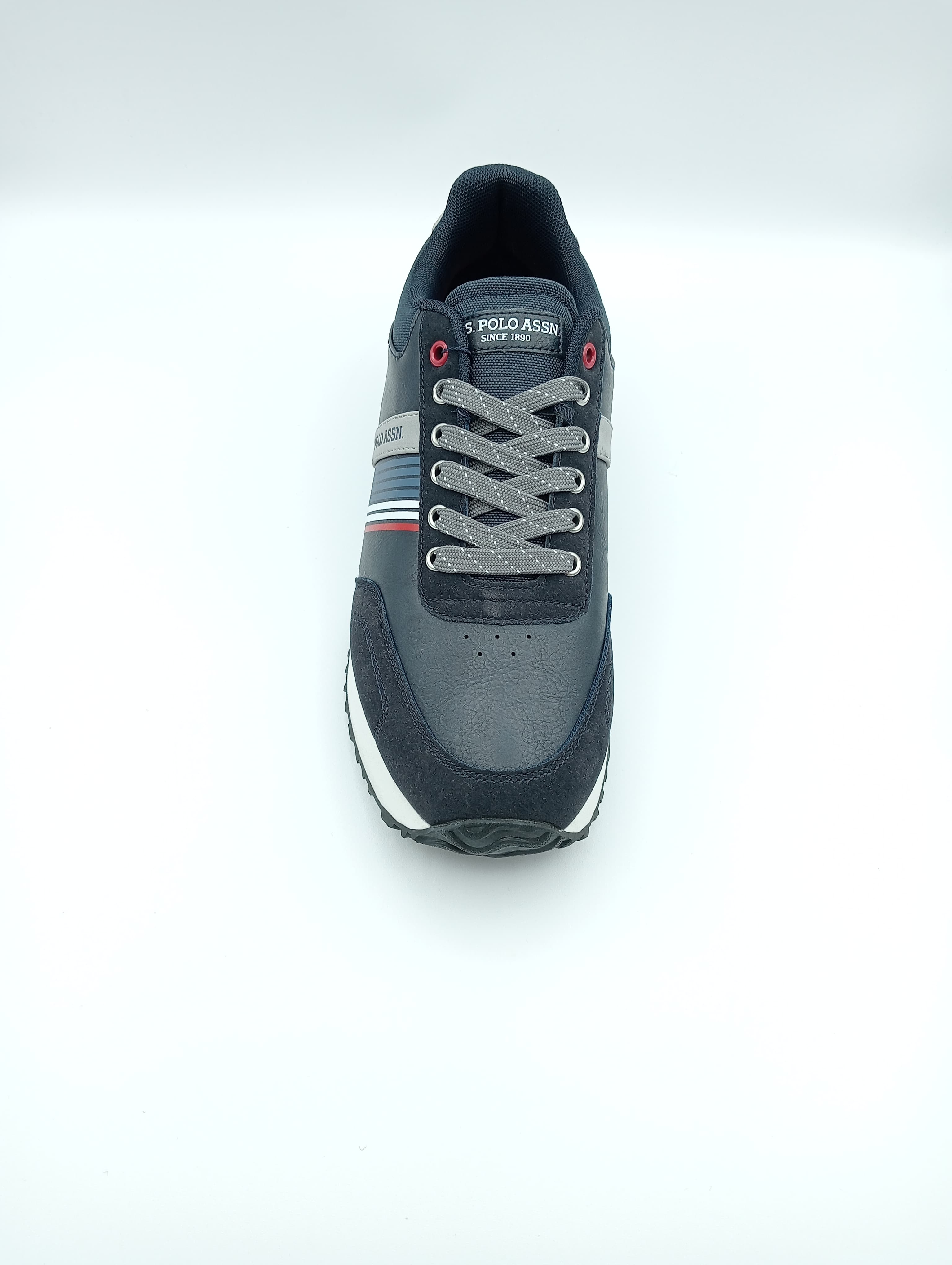 Sneakers uomo U.S. Polo Assn XIRIO001C-BLK-GRY01 | Vista frontale