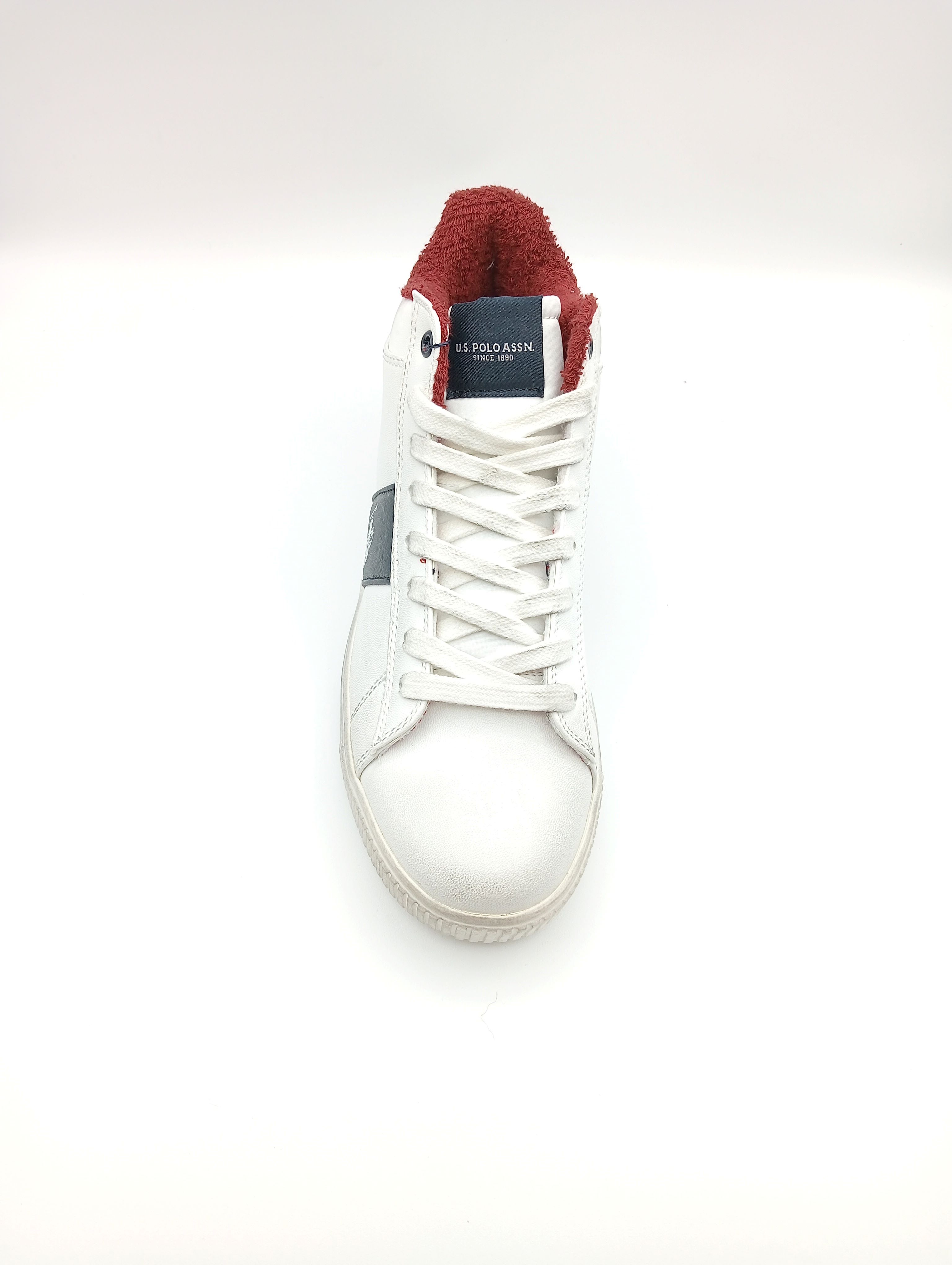 Sneakers Uomo U.S. POLO ASSN TYMES007 ECO-WHI-DBL06| Vista frontale thumbnail
