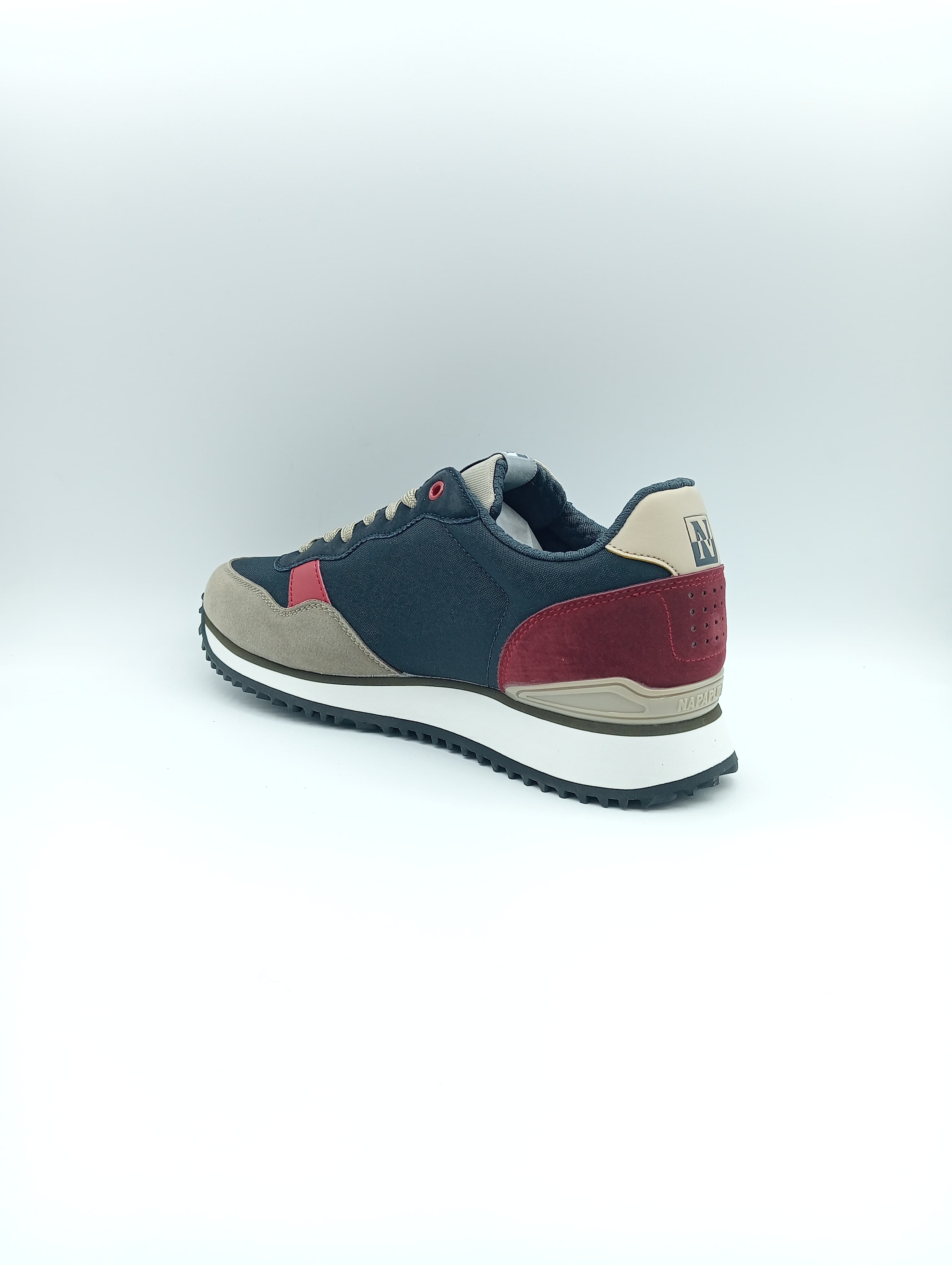 Sneakers uomo Napapijri NAVY BEIGE RED | Vista interna