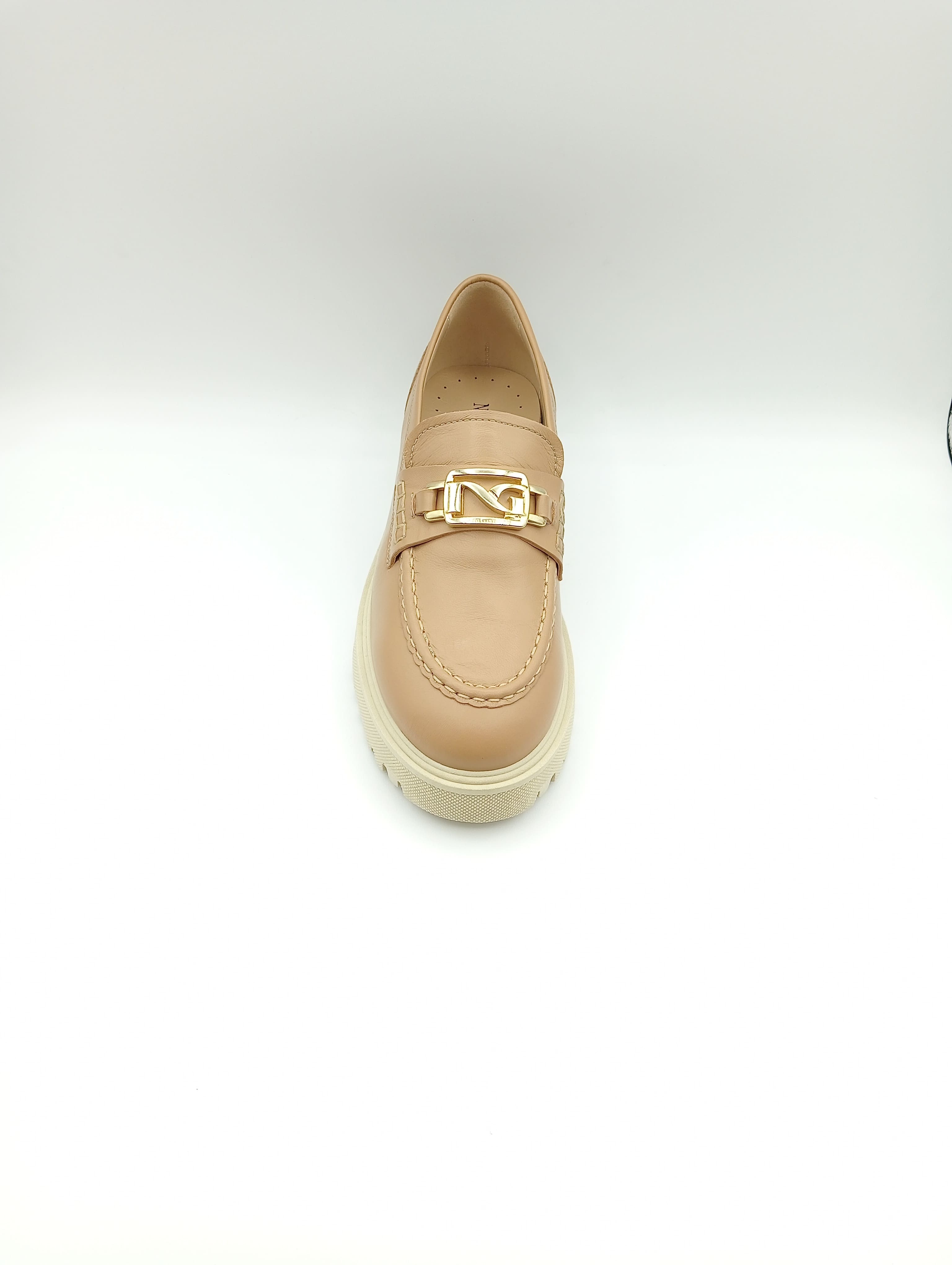Mocassini donna NeroGiardini E306320D | Vista frontale