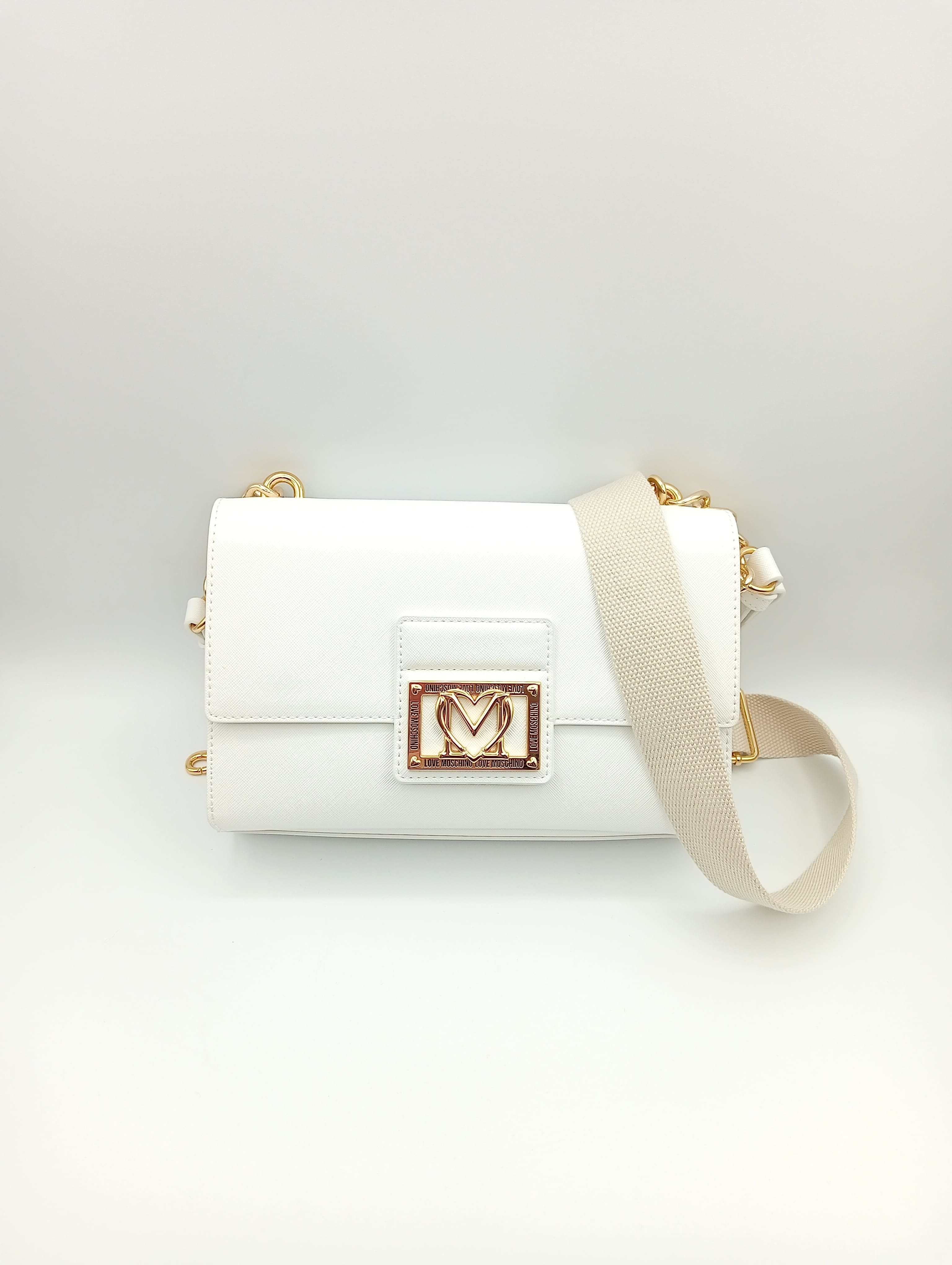 Borsa Love Moschino in saffiano JC4329 | Vista frontale