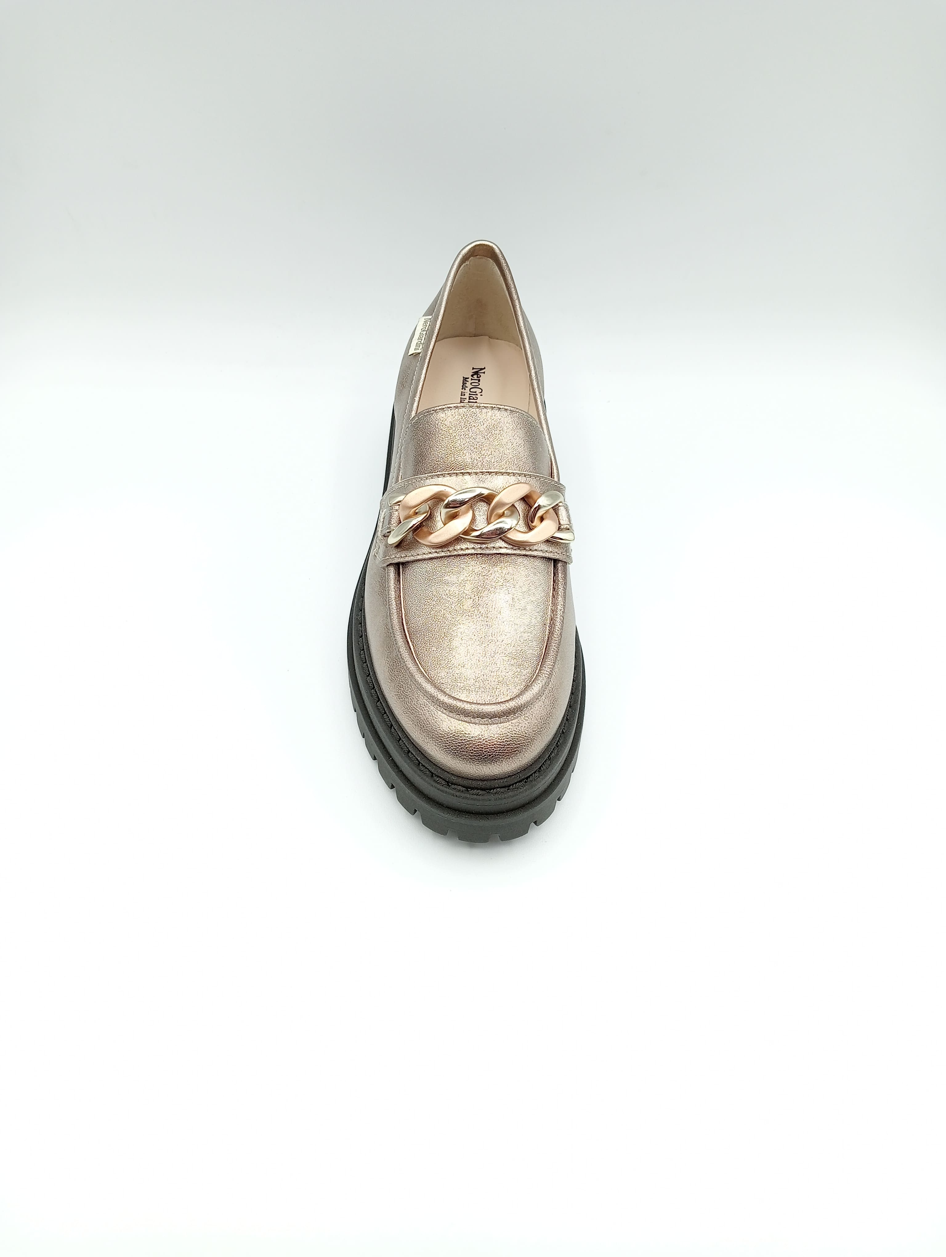 Mocassinni donna NeroGiardini I411416D Lunare Torba | Vista frontale