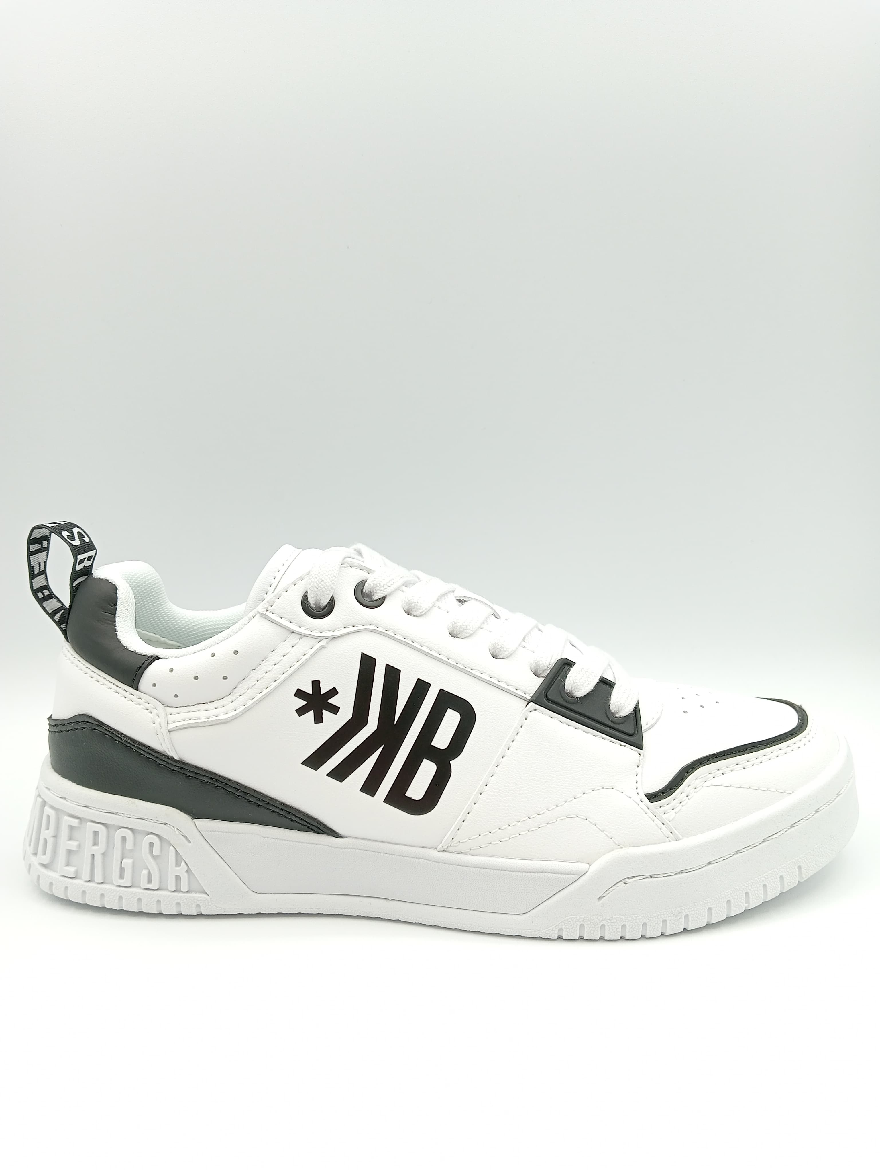 Sneakers Uomo Bikkembergs 19127/CP A bianco | Vista profilo esterno