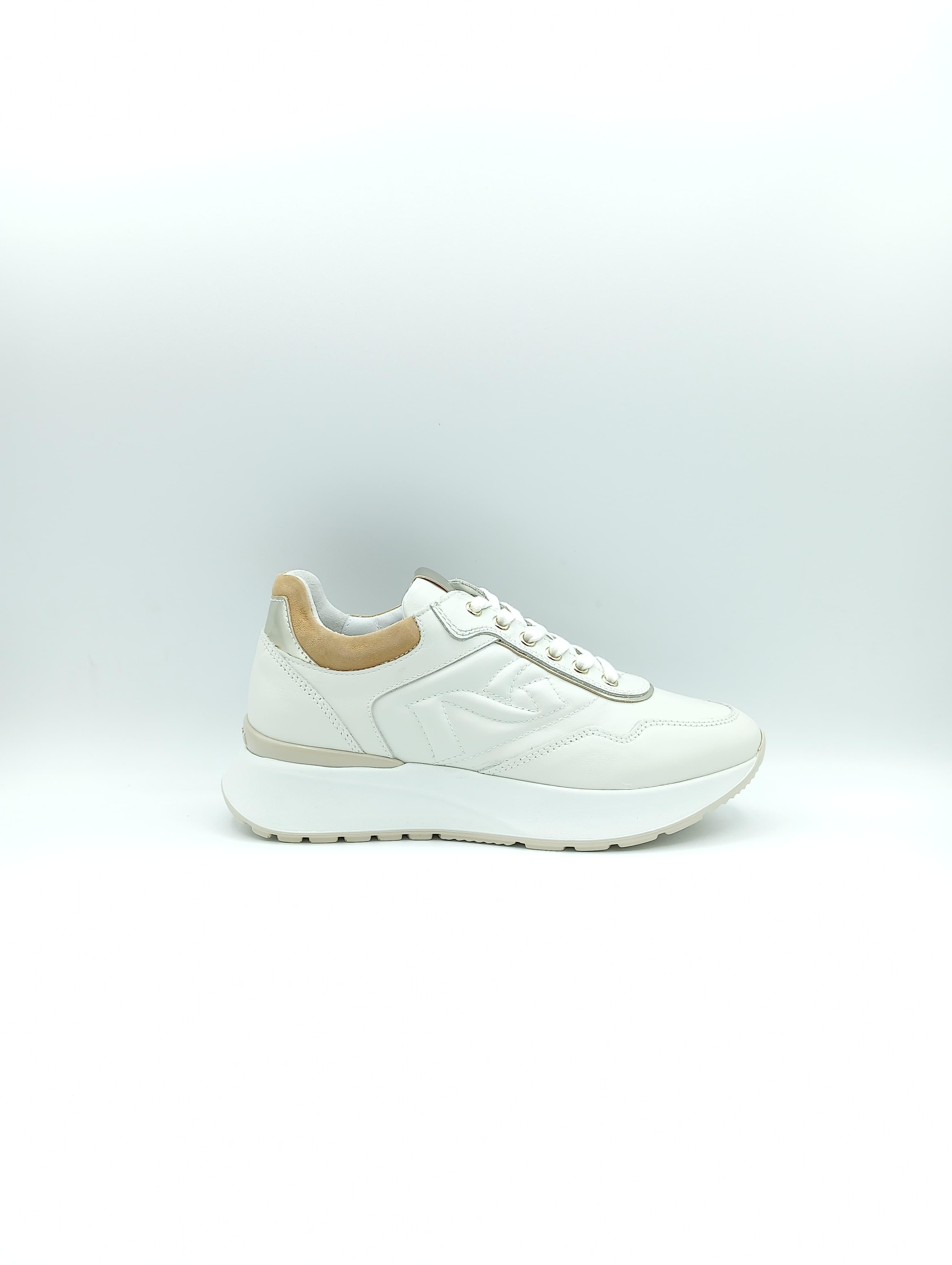 Sneakers donna NeroGiardini in pelle