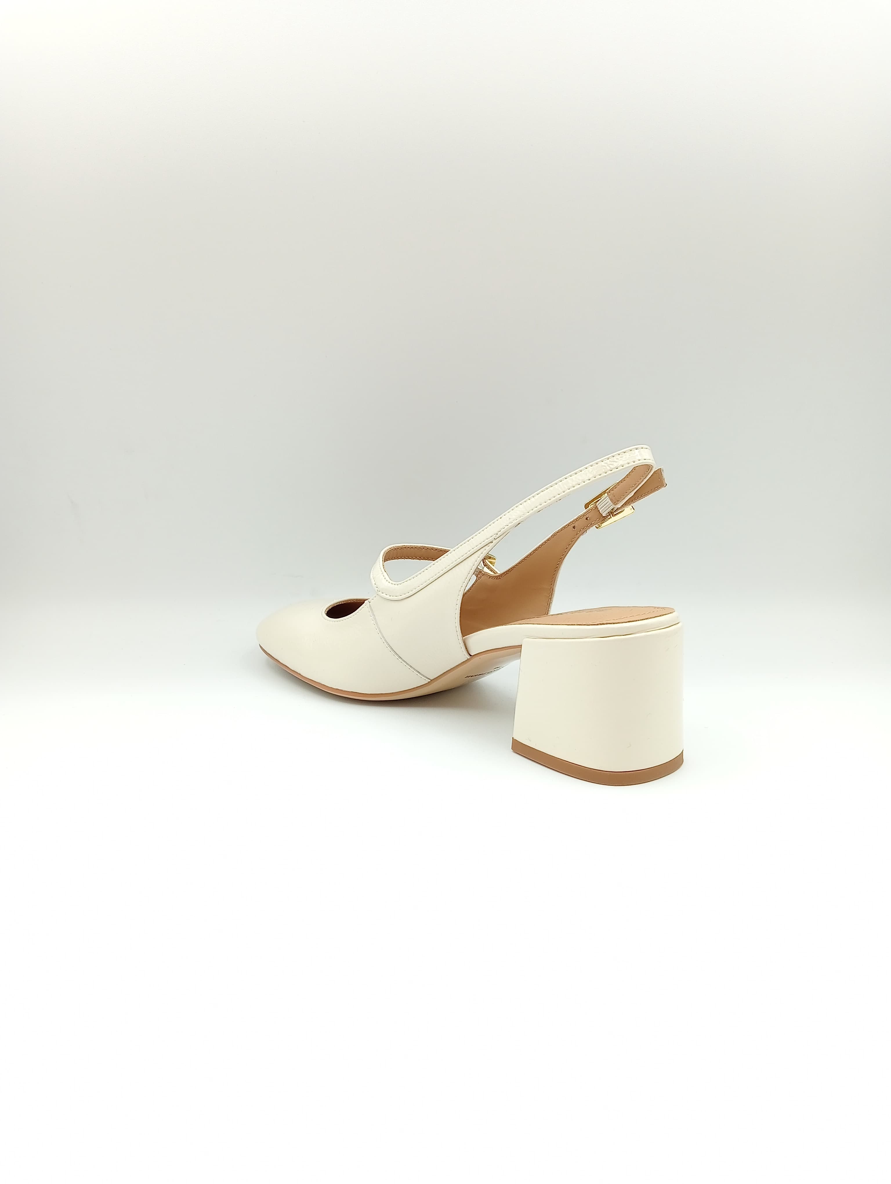 Mary Jane Bruno Premi BL1006X in pelle verniciata con tacco da 6,5 cm, cinturini regolabili, soletta in memory foam e suola antiscivolo, per eleganza e comfort