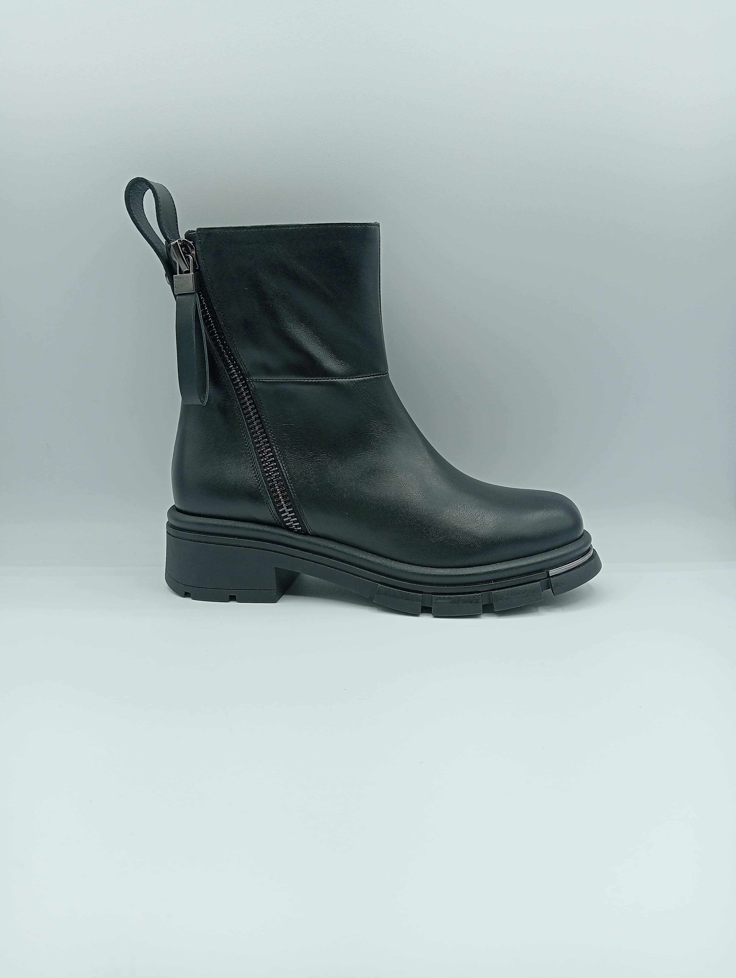 Anfibi Donna Albano in Pelle