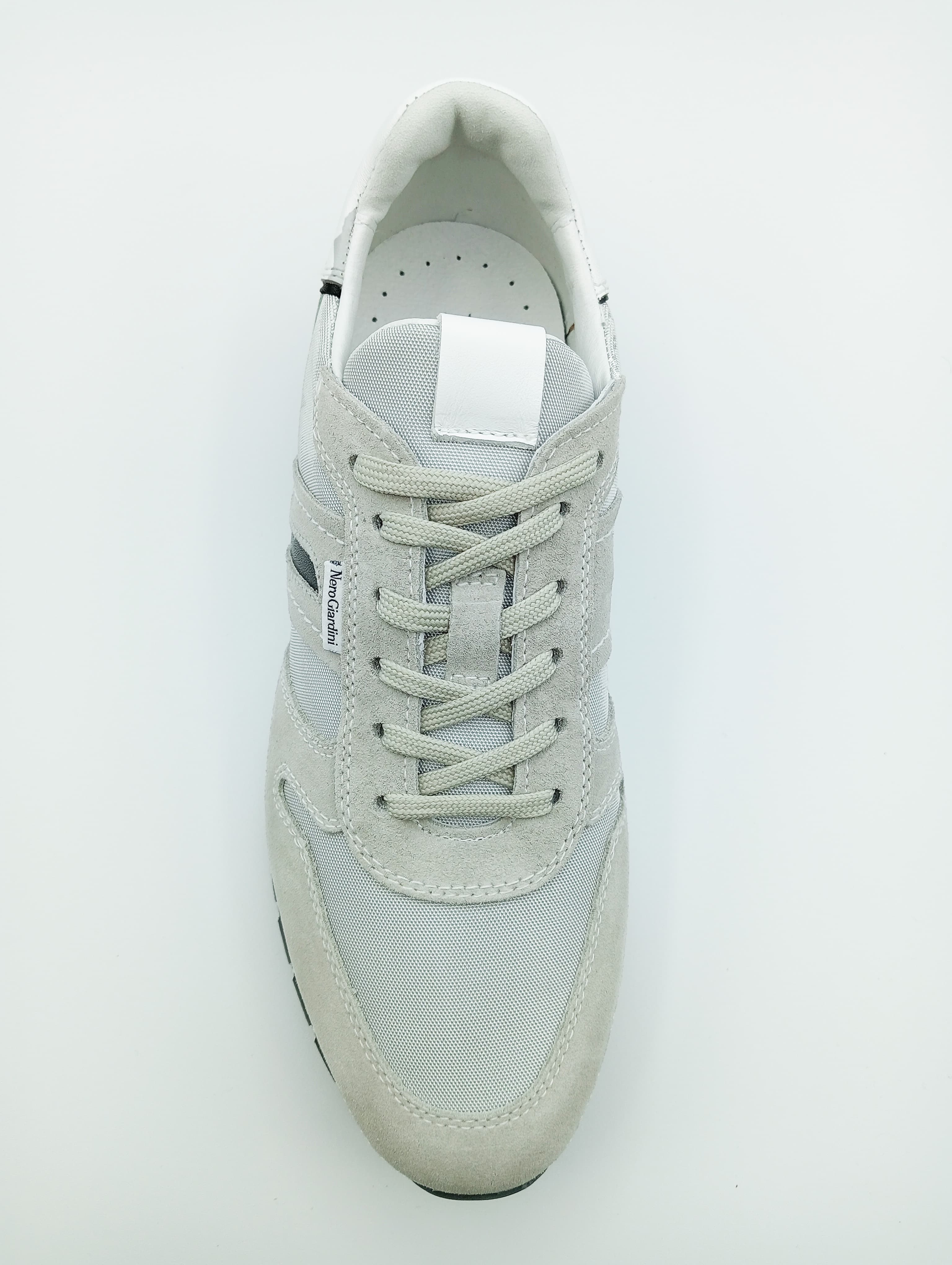 Sneakers Uomo NeroGiardini E302830U Bianco | Vista frontale