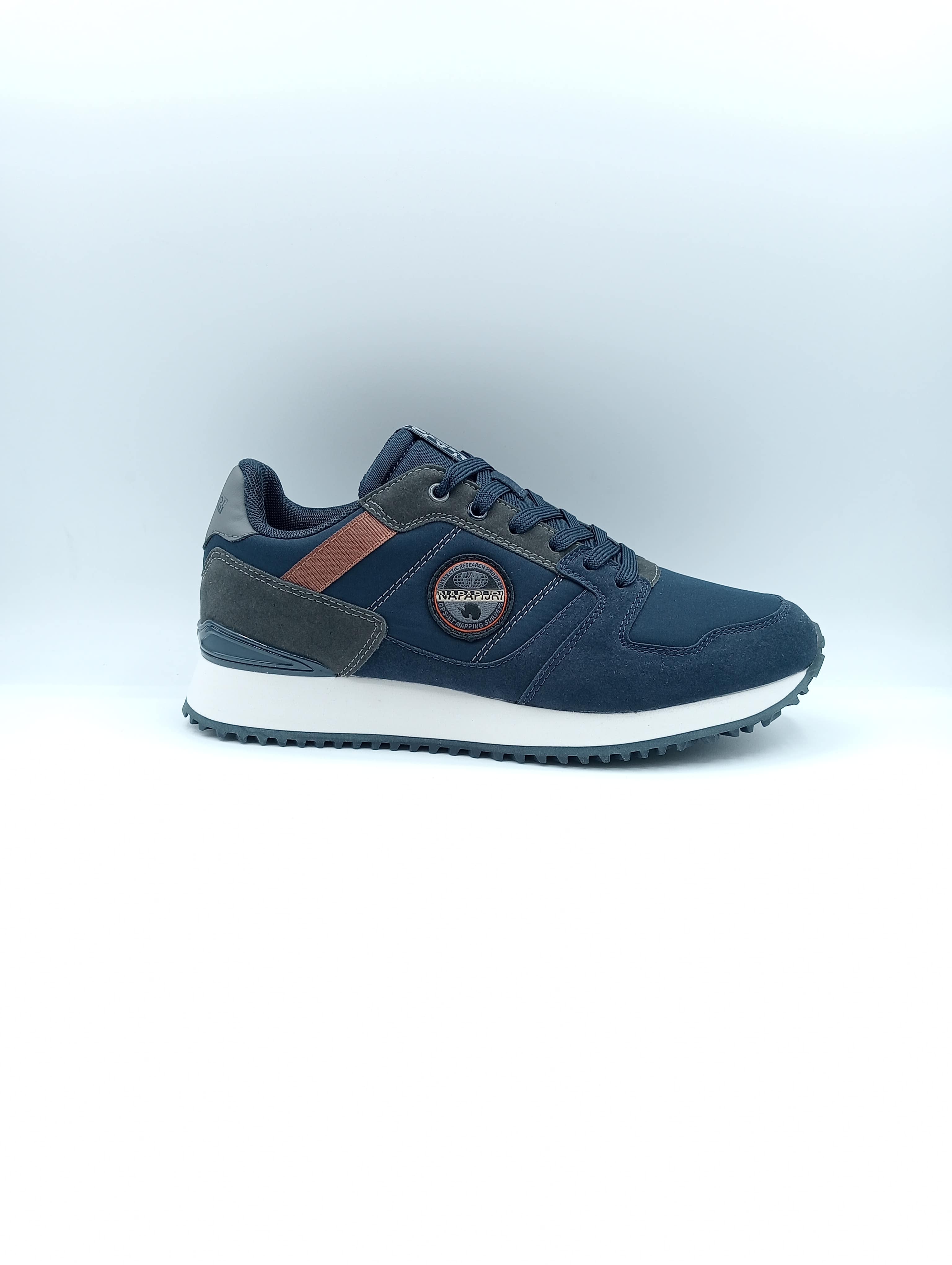 Sneakers Uomo Napapijri in Tessuto e Pelle Scamosciata – Suola Running